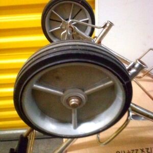 Metallic Wheel Cart